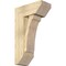 Ekena Millwork Legacy Slat Rough Sawn Bracket w/ Offset Brace, Douglas Fir, 8"W x 18"D x 30"H BKT0806X18X30LEC06RDF - alternate 1